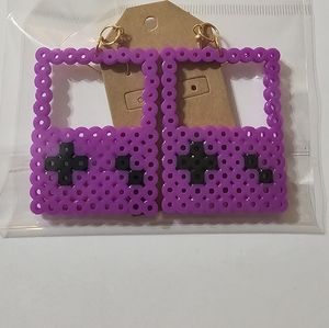 Custom Perler Earrings By Michikokoko